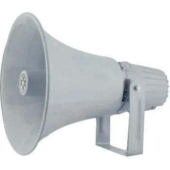 Громкоговоритель рупорный МЕТА ГР-100.02 исполнение 3, алюминиевый корпус со скобой для крепления, 100 Вт, 100 В