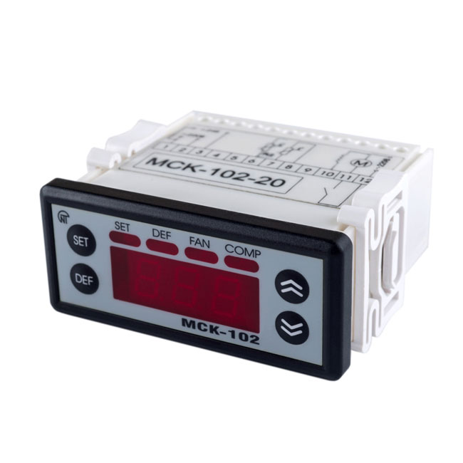 Контроллер управления температурными приборами МСК-102-20, 2 NTC