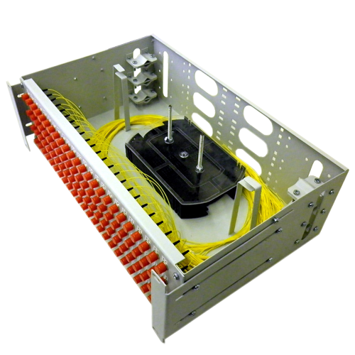 Кросс оптический в стойку R64/72/96/128/144/192 порта 3U — цена и фото