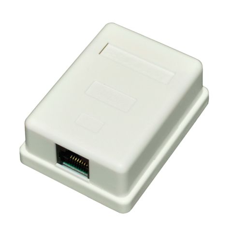 Розетка UTP -1 RJ-45 CAT5e — цена и фото