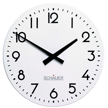Вторичные часы Schauer серии NZN стрелочные с цифрами